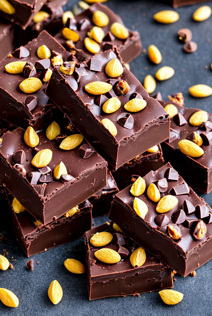 fruit and nut chocolate fudge