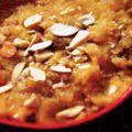 Besan halwa