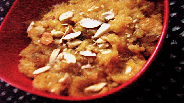 Besan halwa