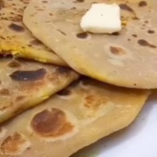 Soft Cottage cheese Paratha