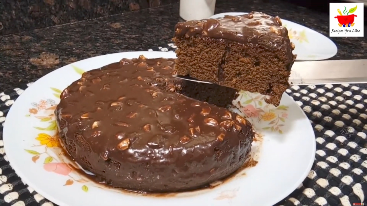 eggless bourbon biscuit cake recipe without oven