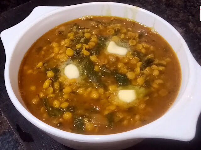 Recipe Of Palak Chana Dal