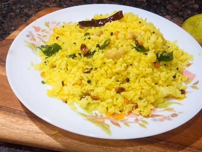 Easy to make authentic lemon rice