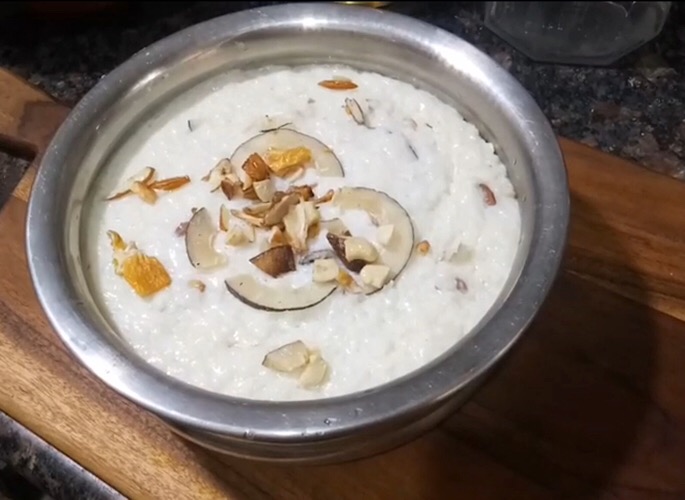 Milk kheer recipe