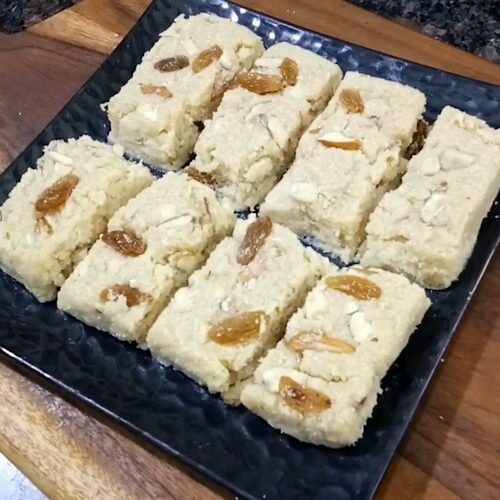 How to make Suji Ke Burfi