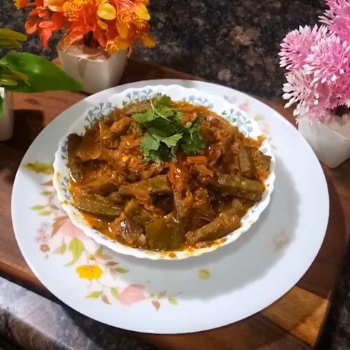 Simple Bhindi masala fry sabji recipe