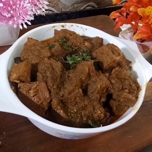 Jackfruit Ghee roast curry for vegetarian