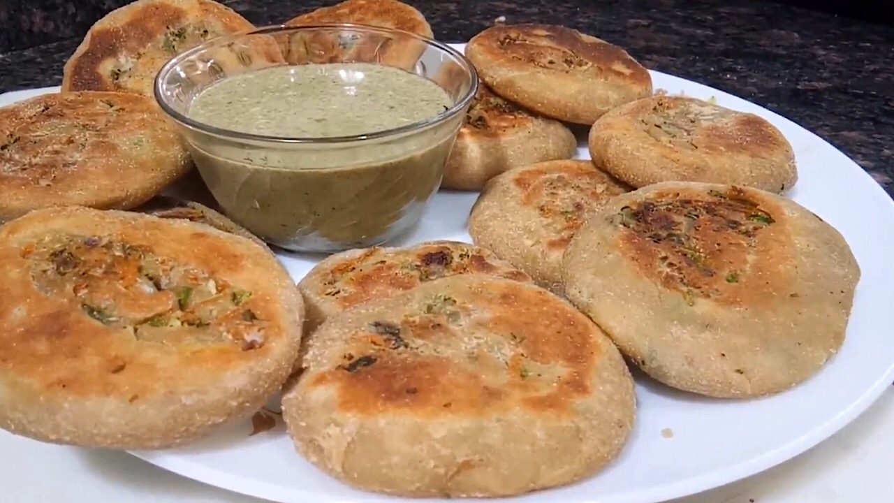 veg atta tikki roll