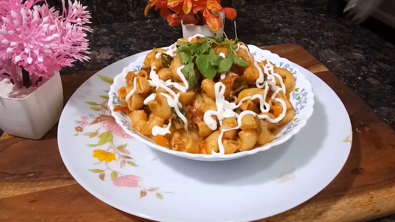Veg pasta instant recipe