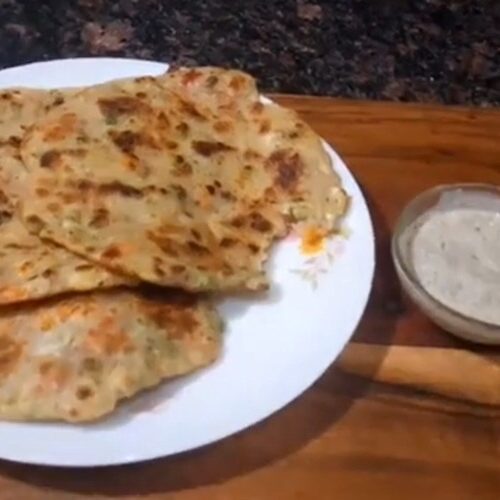 Fresh ground rice uttapam WIthout fermenting
