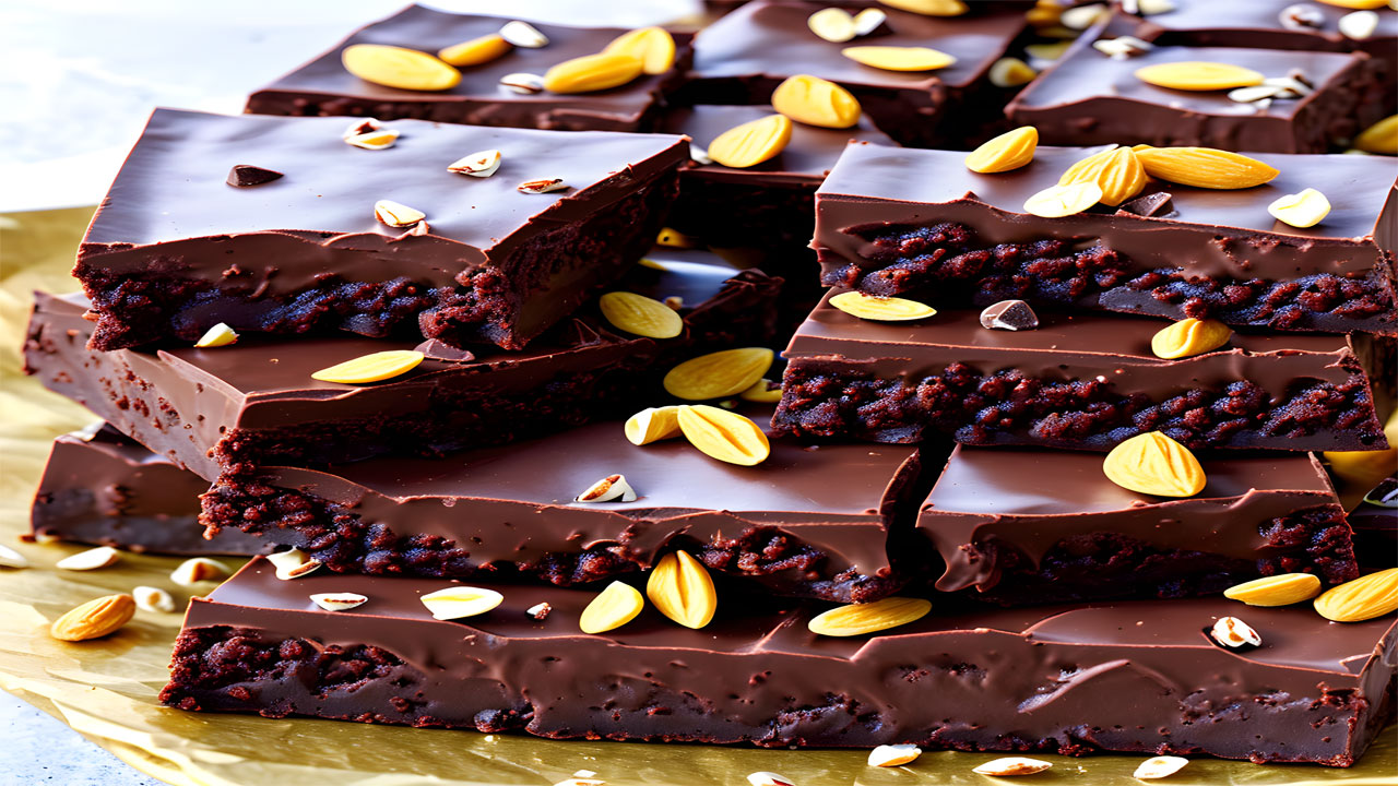 dark chocolate fudge