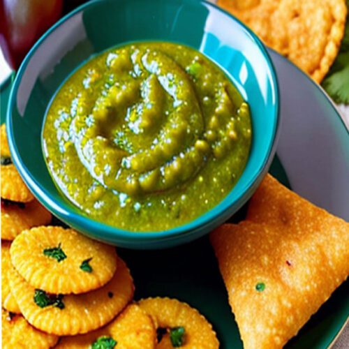 green raw mango chutney