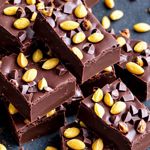 fruit and nut chocolate fudge