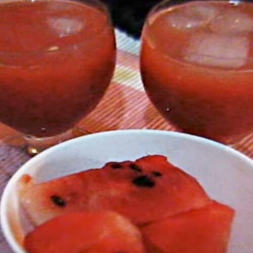 Watermelon juice