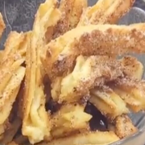 How to make easy mexican churros dessert