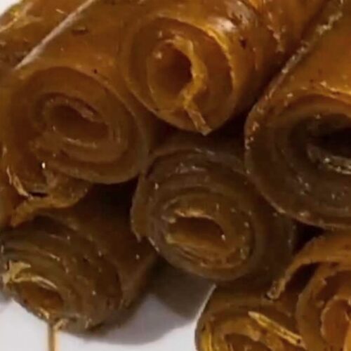 Khatta meetha masala aam papad.