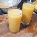 Homemade Ayurvedic bael juice sharbat recipe