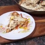 Vegetarble cheese omlette